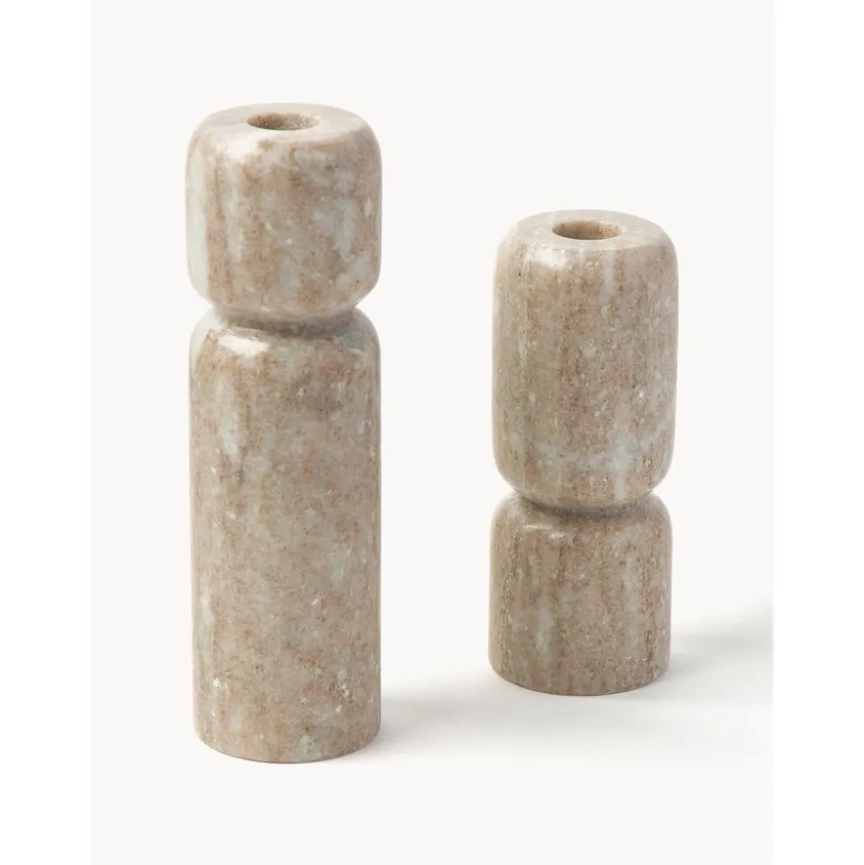 Set De Candelabros De Marmol Cosmo, 2 Uds.