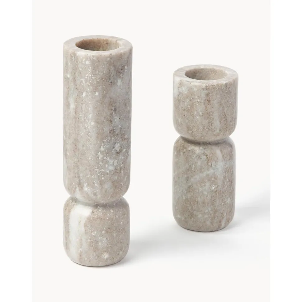 Set De Candelabros De Marmol Cosmo, 2 Uds.