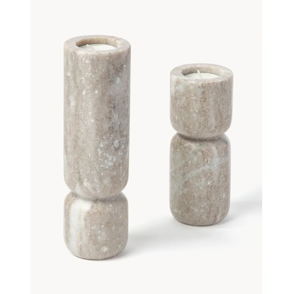 Set De Candelabros De Marmol Cosmo, 2 Uds.