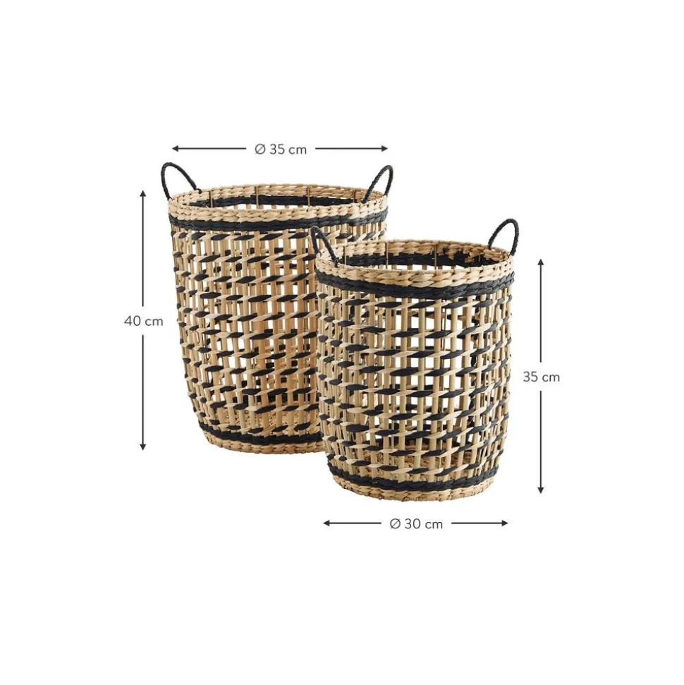 Set De Cestas De Jacintos De Agua Anna, 2 Uds.