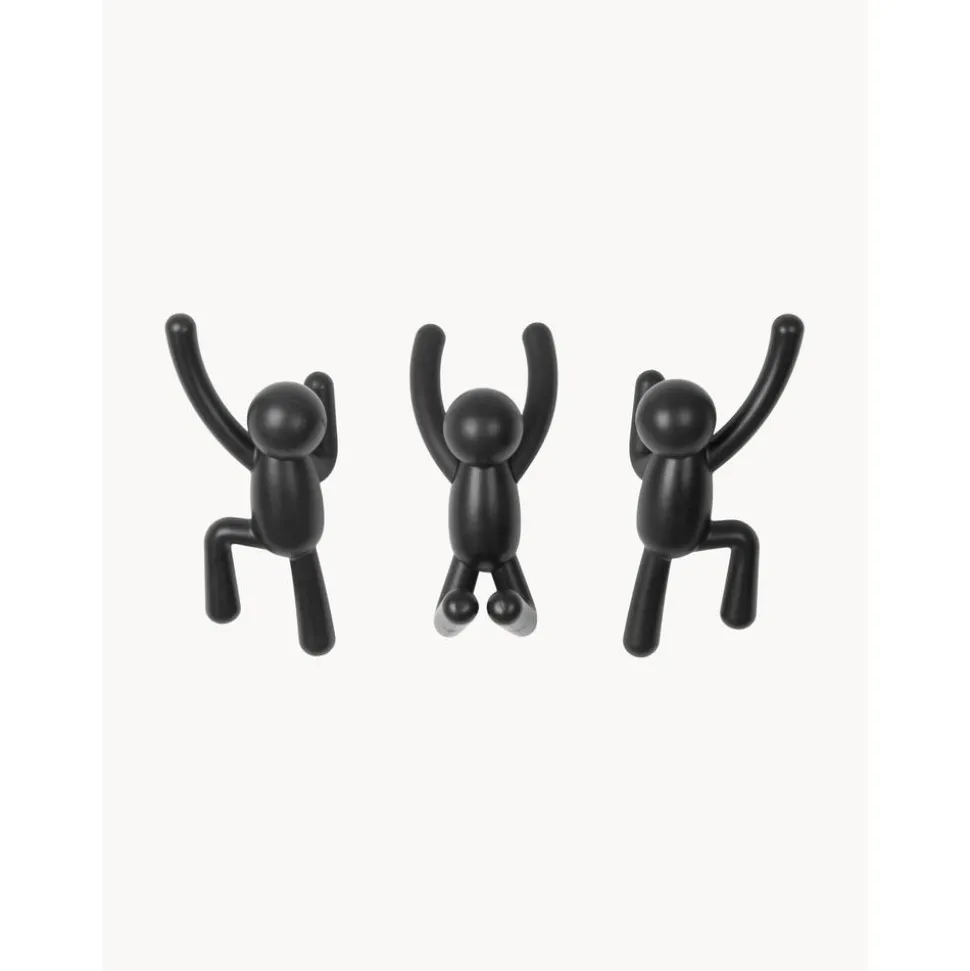 Set De Colgadores De Diseno Buddy, 3 Uds.