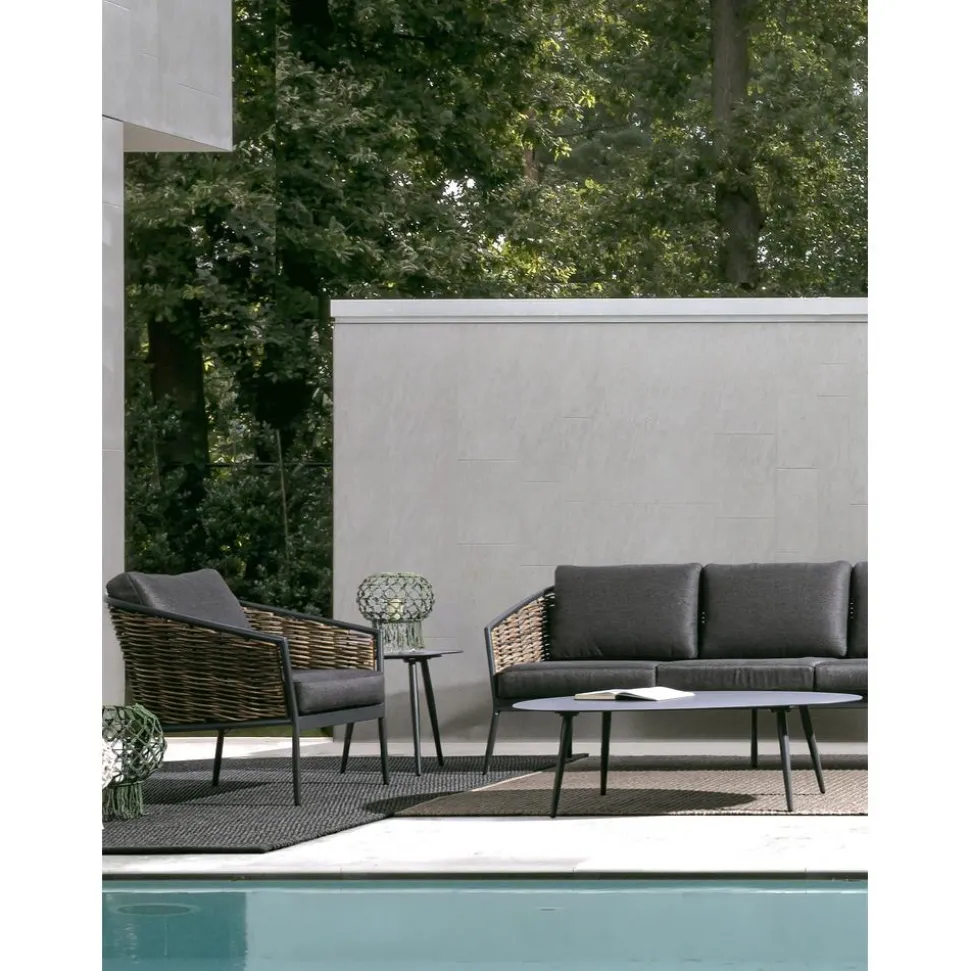 Set Lounge Para Exterior Maribela, 3 Pzas.