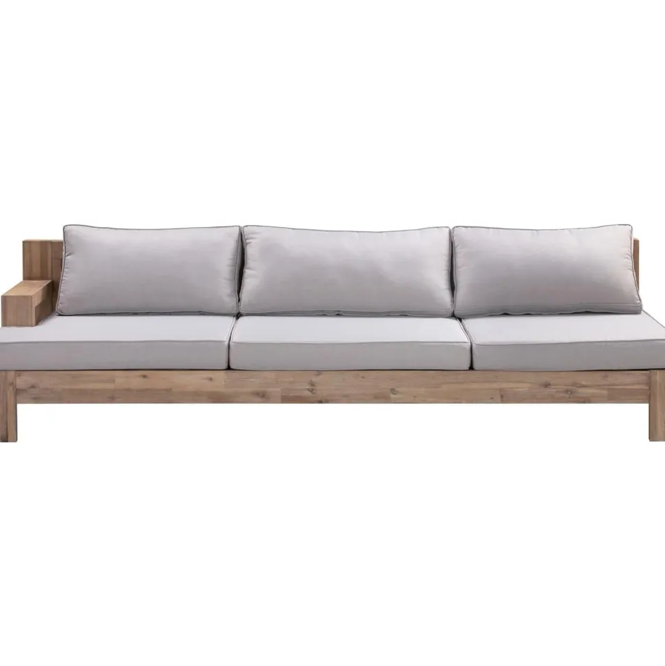 Set Lounge Para Exterior De Madera De Acacia Joshua, 4 Pzas.