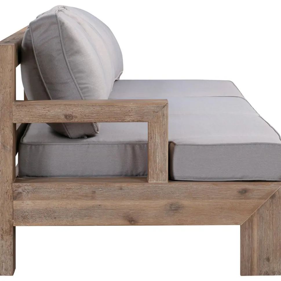 Set Lounge Para Exterior De Madera De Acacia Joshua, 4 Pzas.