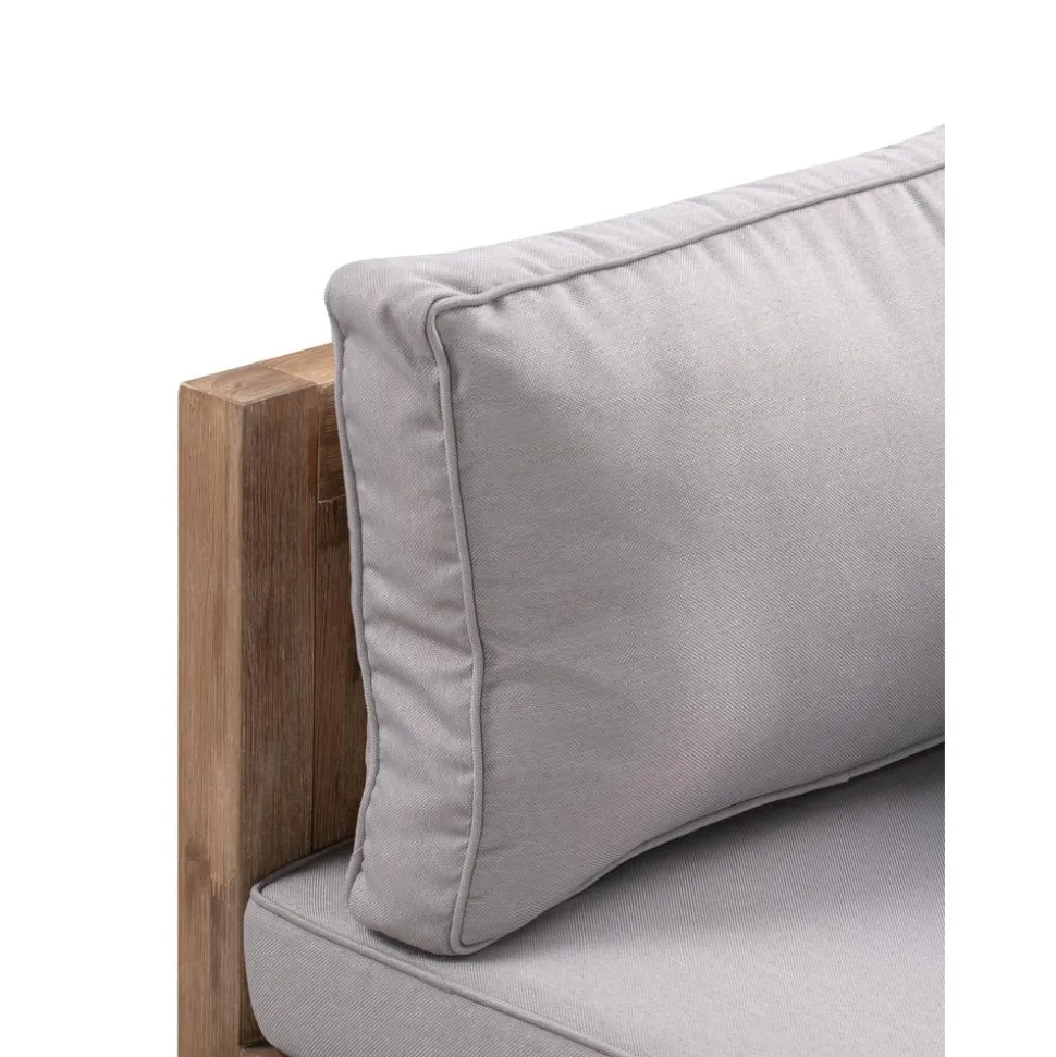 Set Lounge Para Exterior De Madera De Acacia Joshua, 4 Pzas.