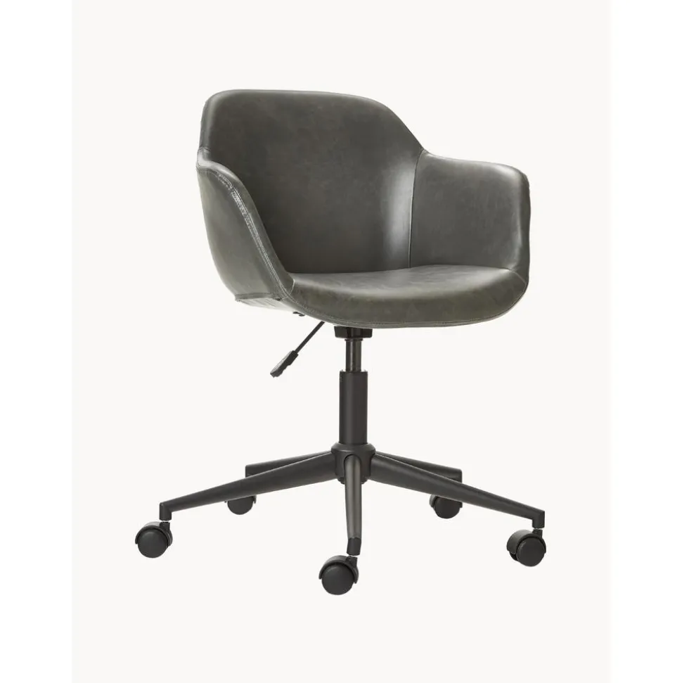 Silla De Oficina De Cuero Sintetico Fiji