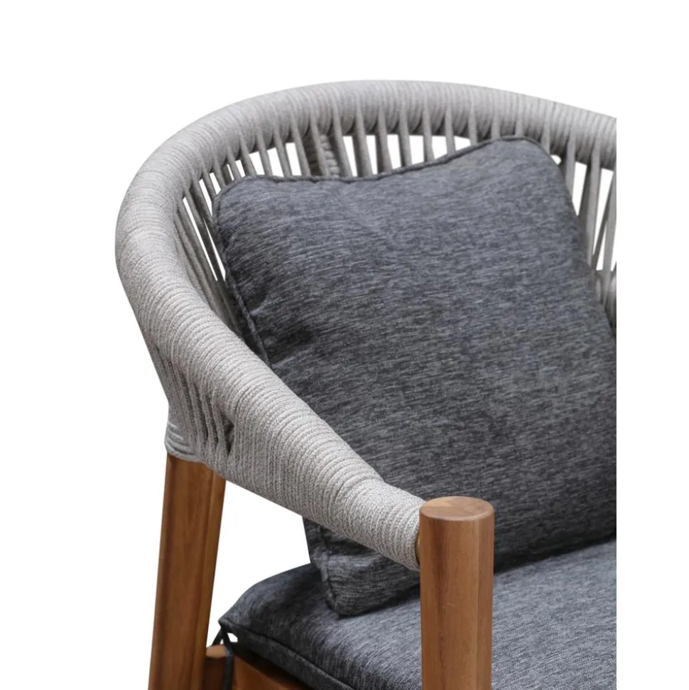 Sillas Para Exterior De Madera De Acacia Malmo 2 Uds.
