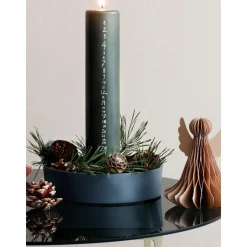 Vela Calendario De Adviento Artesanal Rustic