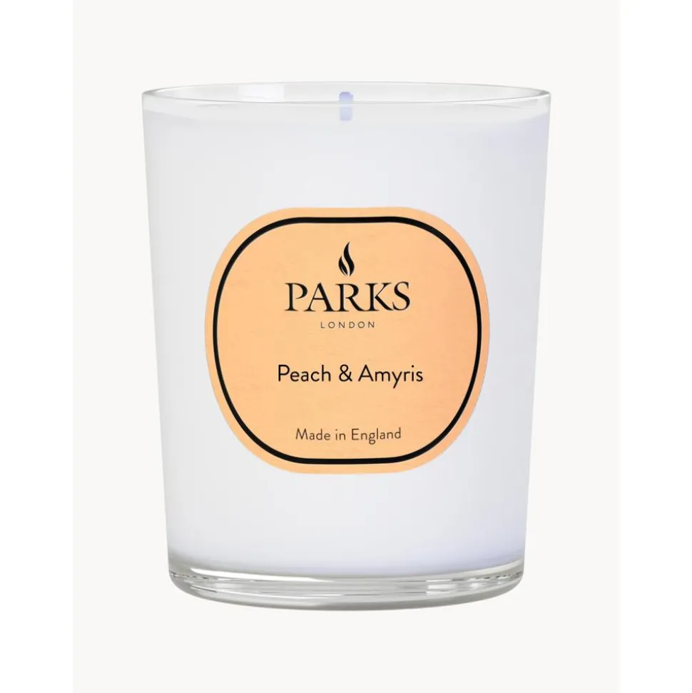 Vela Perfumada Aromatherapy (Melocoton Y Amyris))