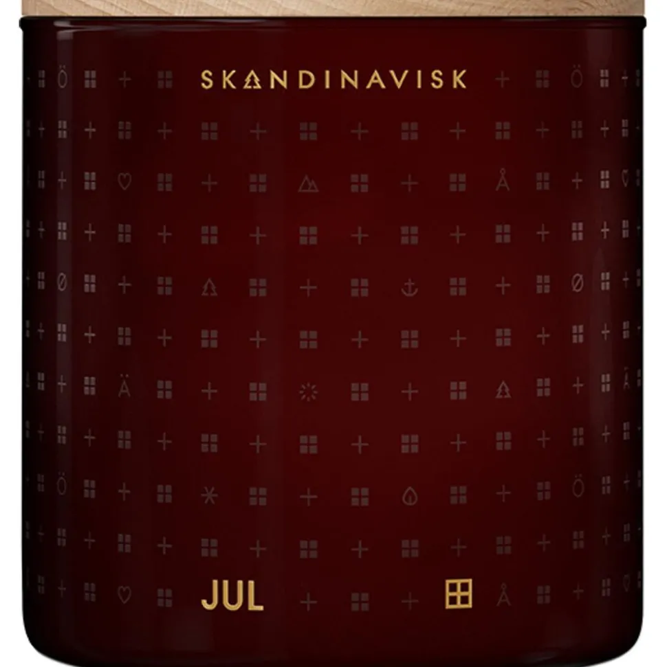 Vela Perfumada Dos Mechas Jul (Canela, Clavo, Jengibre, Miel, Vino Caliente)