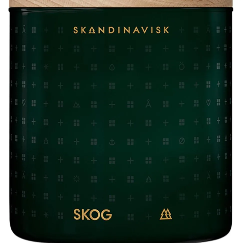Vela Perfumada Dos Mechas Skog (Pino, Pinas, Savia De Abedul)