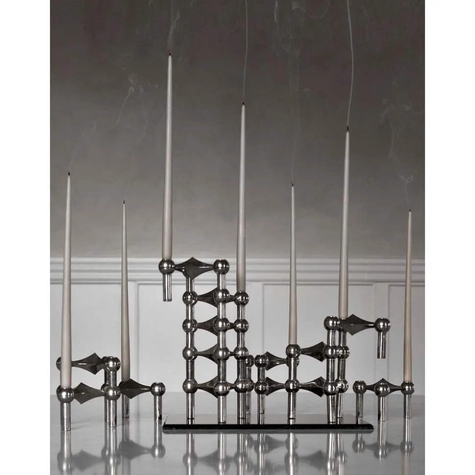 Velas Conicas Stoff Nagel, 6 Uds.