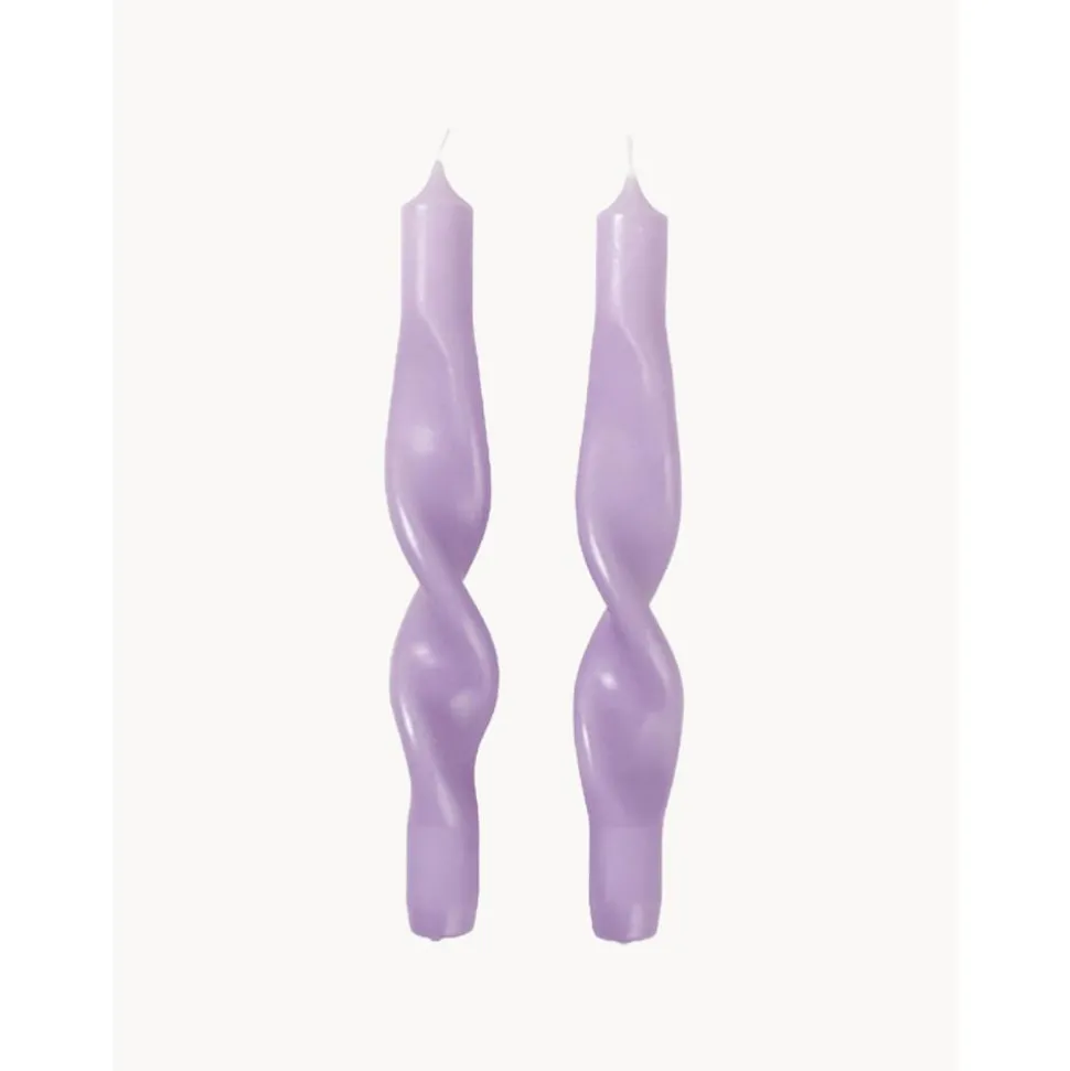 Velas Conicas Twist, 2Uds.