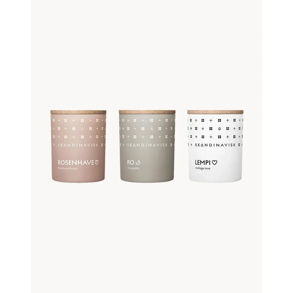 Velas Perfumadas Sense, 3 Uds.