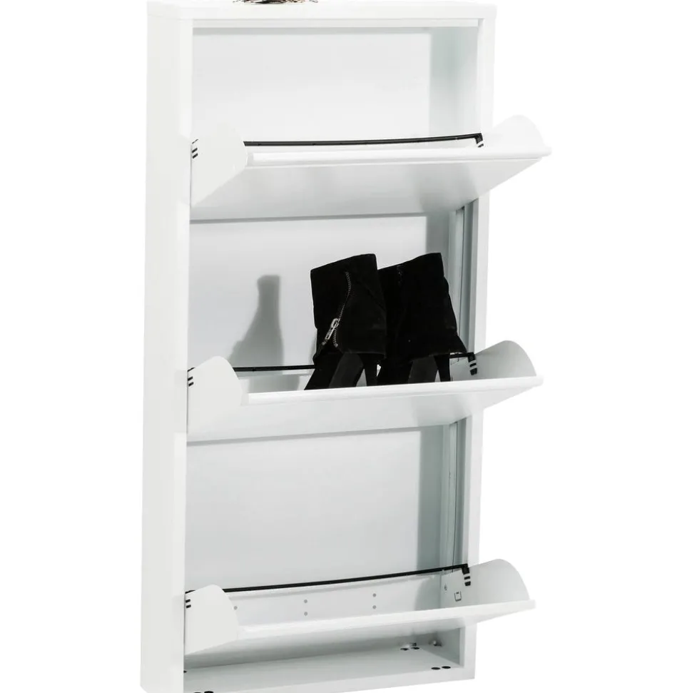 Zapatero De Pared Caruso, Puertas Abatibles