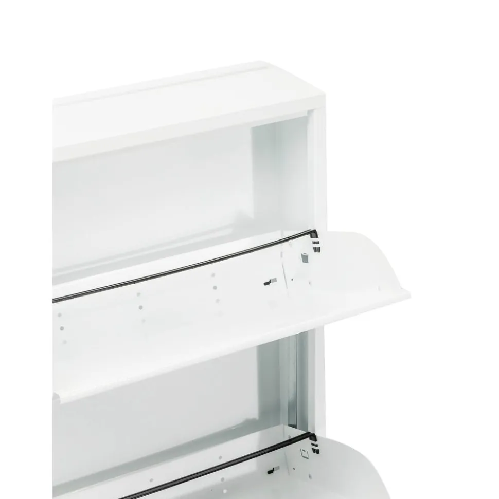Zapatero De Pared Caruso, Puertas Abatibles